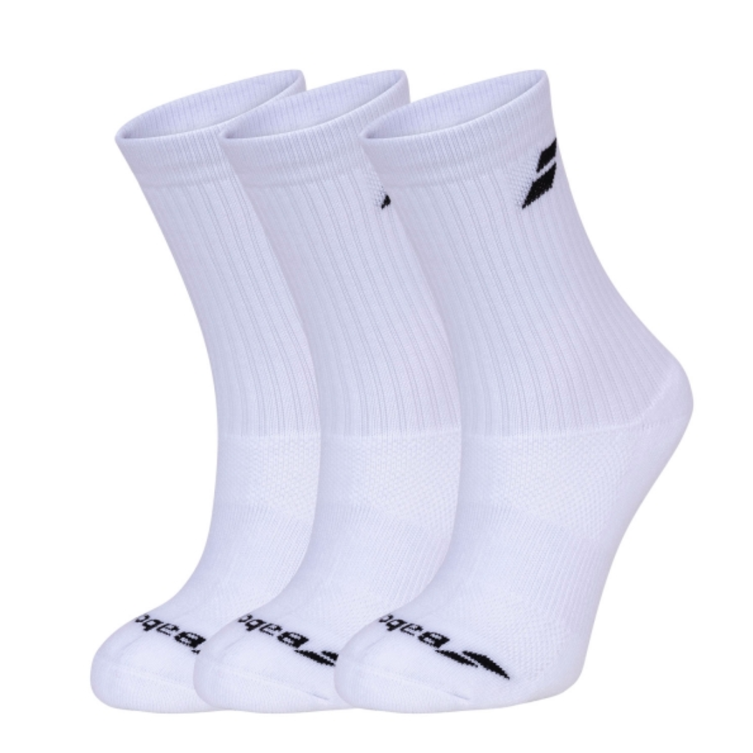 Calcetines Babolat Blancos X3