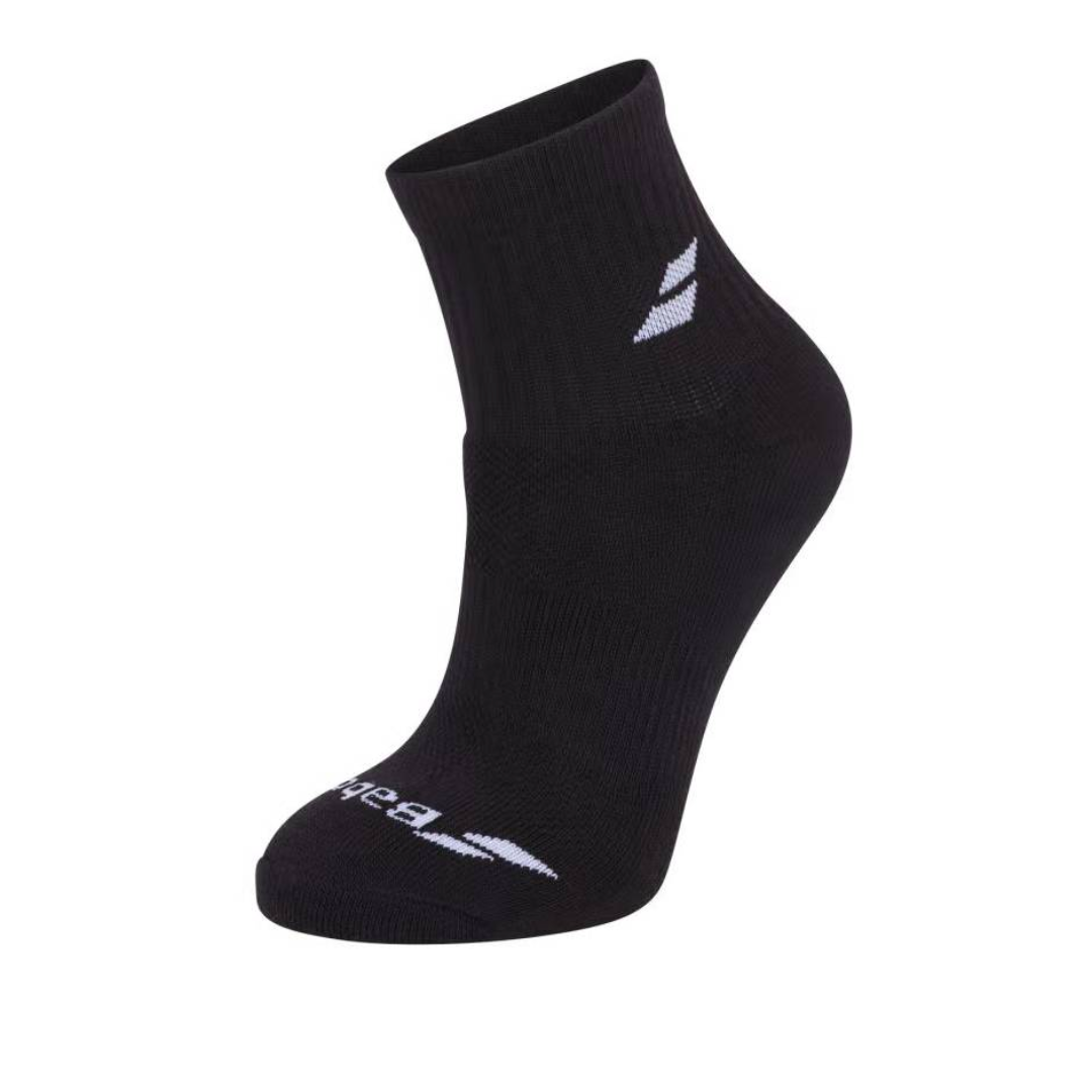 Calcetines Babolat Quarter Negro Pack de 3