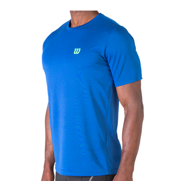 Polera Wilson Dry Fit Azul