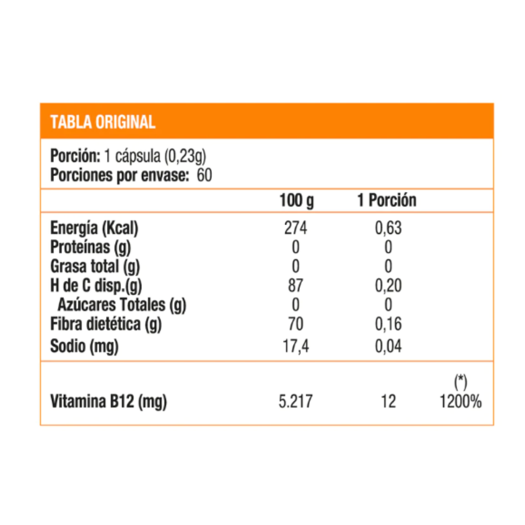 Vitamina B12 12 mcg Sunvit (60 caps)