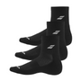 Calcetines Babolat Quarter Negro Pack de 3