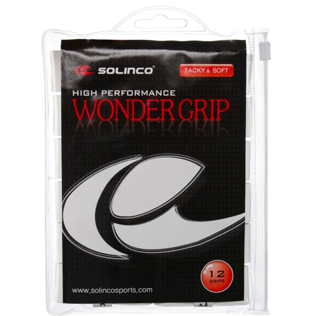 Overgrip Solinco Wonder x12 Blanco