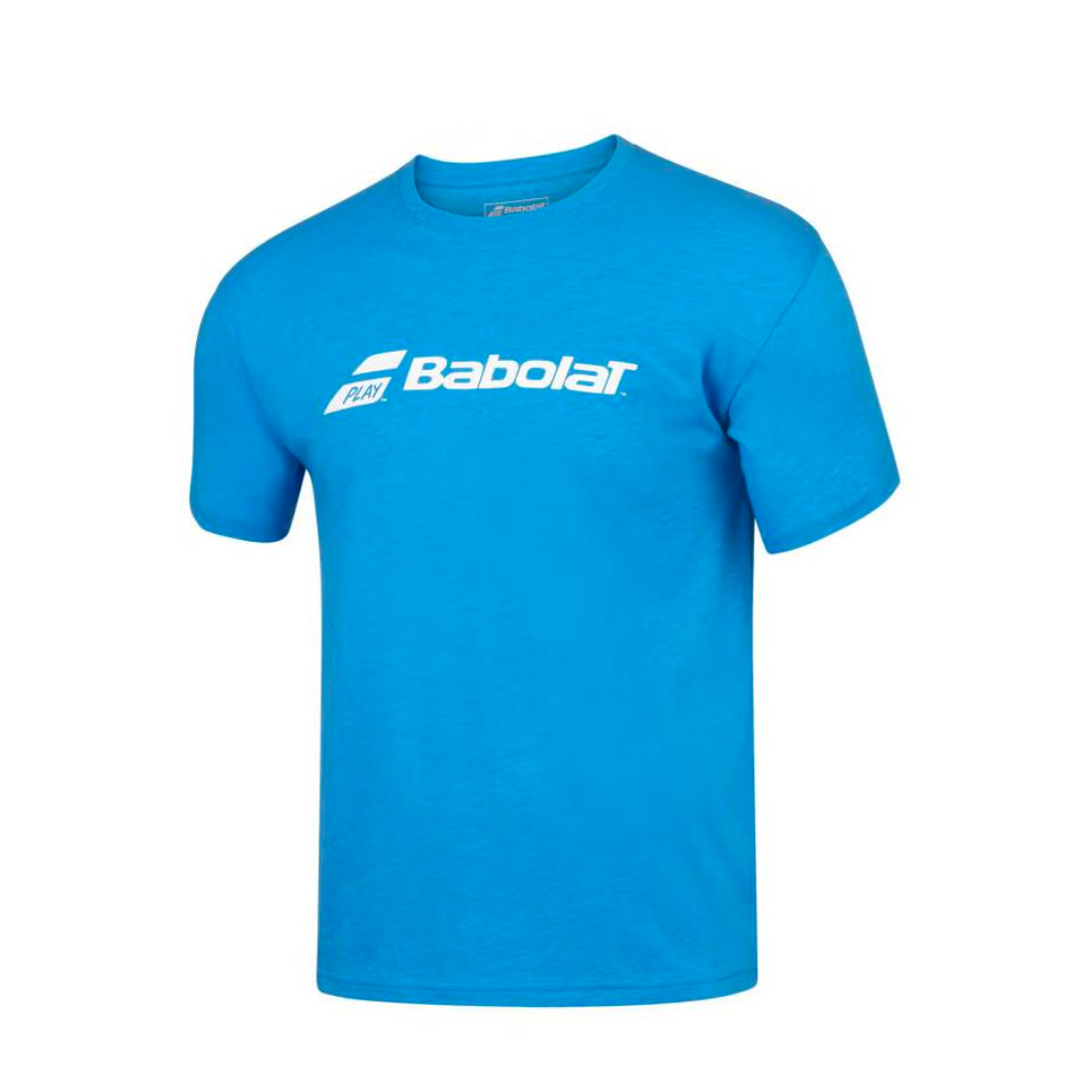 Polera Babolat Tenis-Exercise Hombre Blue Aster