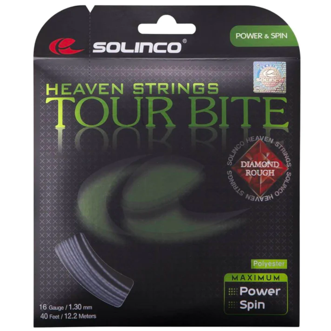 Cuerda Solinco Tour Bite 16L Diamond Rough (12m) 1.25