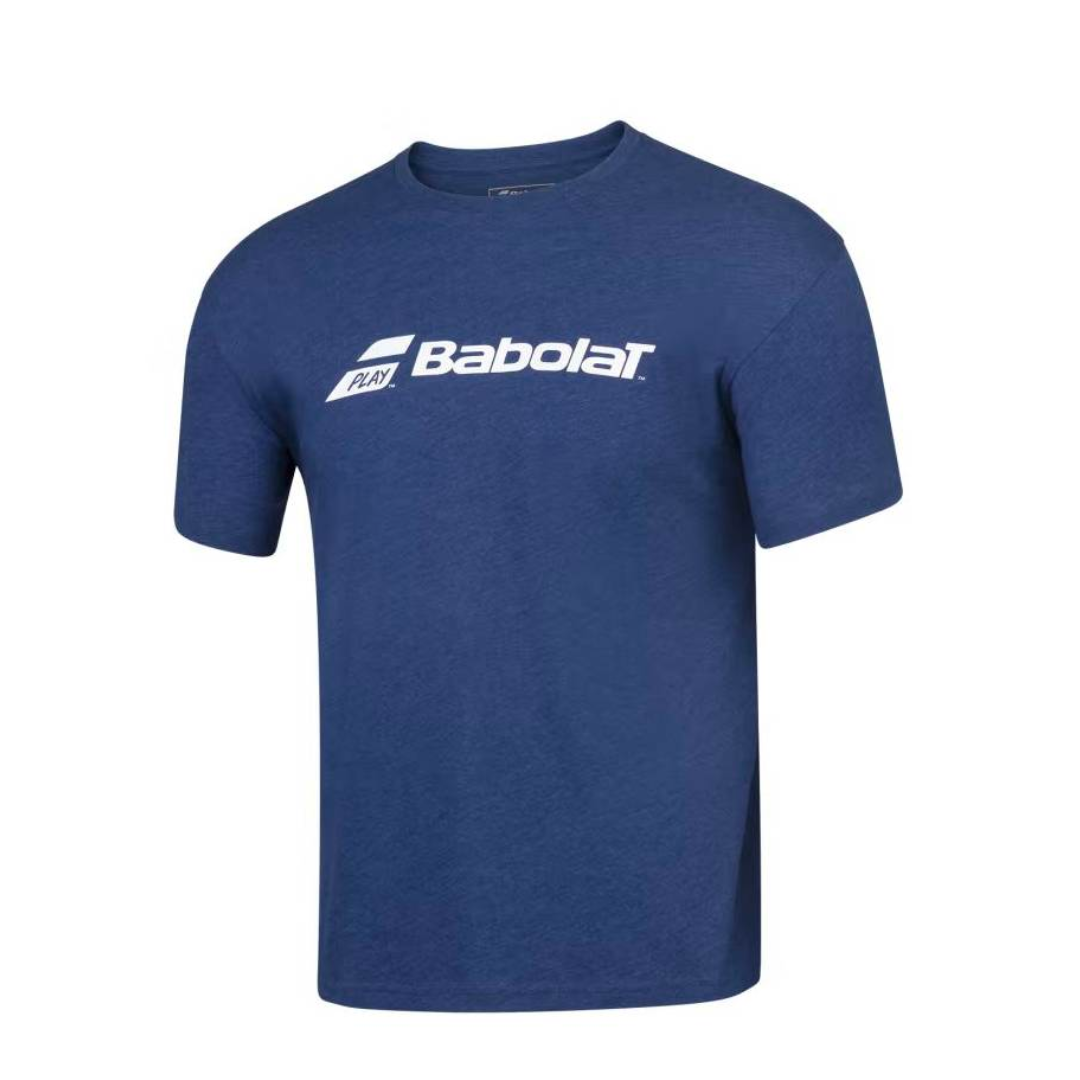 Polera Babolat Tenis-Exercise Hombre Blue Estate