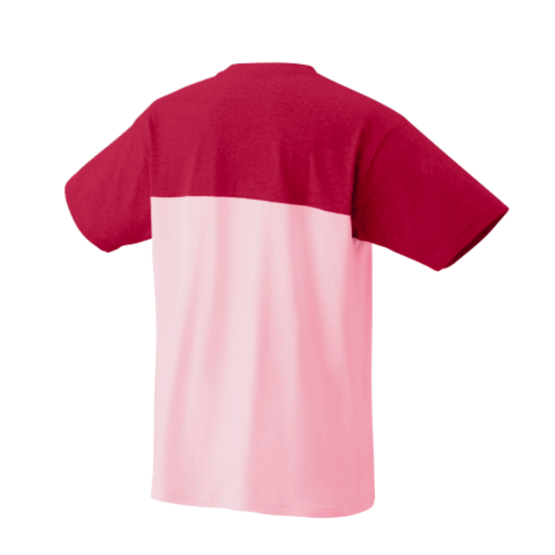 Polera Yonex Hombre Roja/Rosa