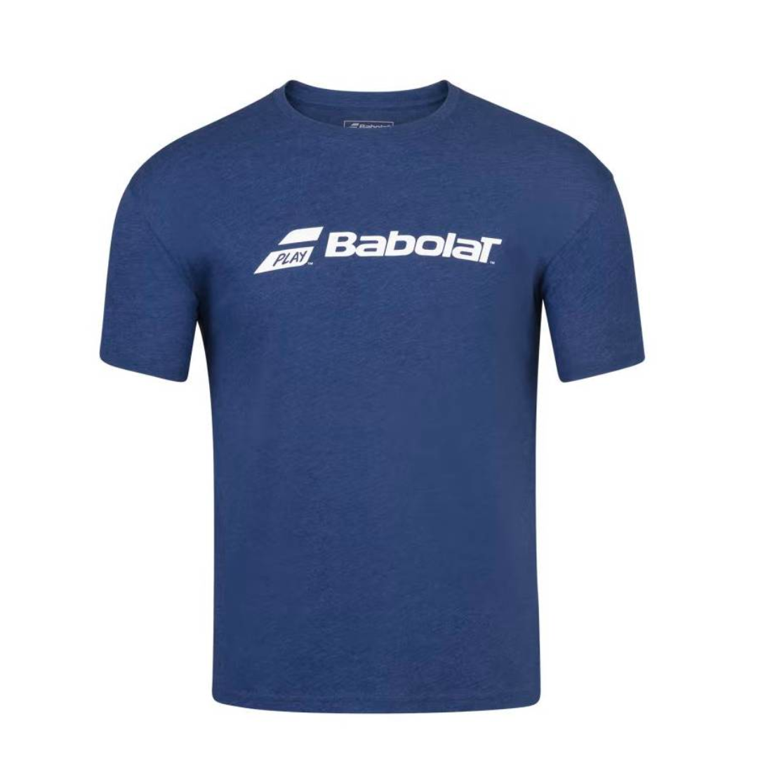 Polera Babolat Tenis-Exercise Hombre Blue Estate